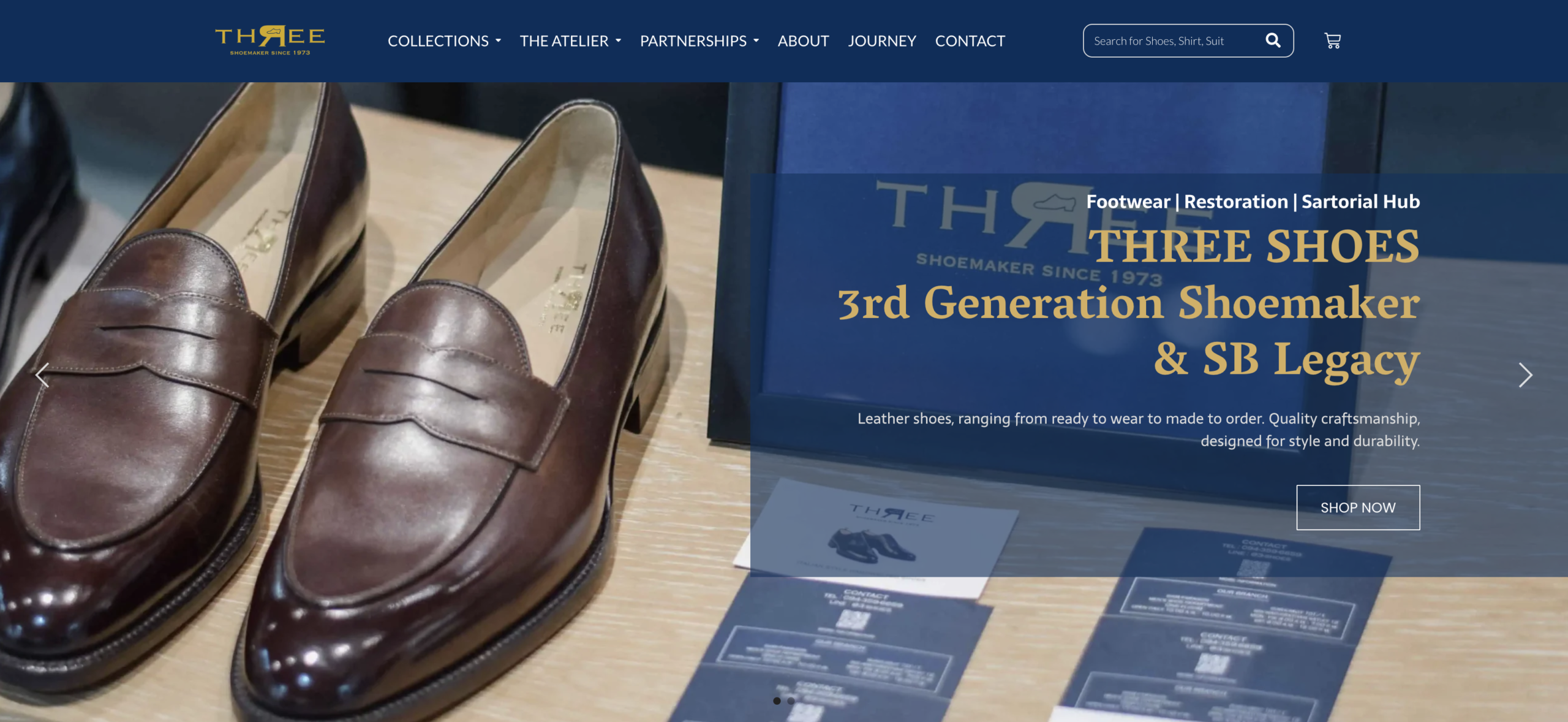 THREE Shoes — Italian Handwelted Bespoke MTM Shoes Repair Bangkok