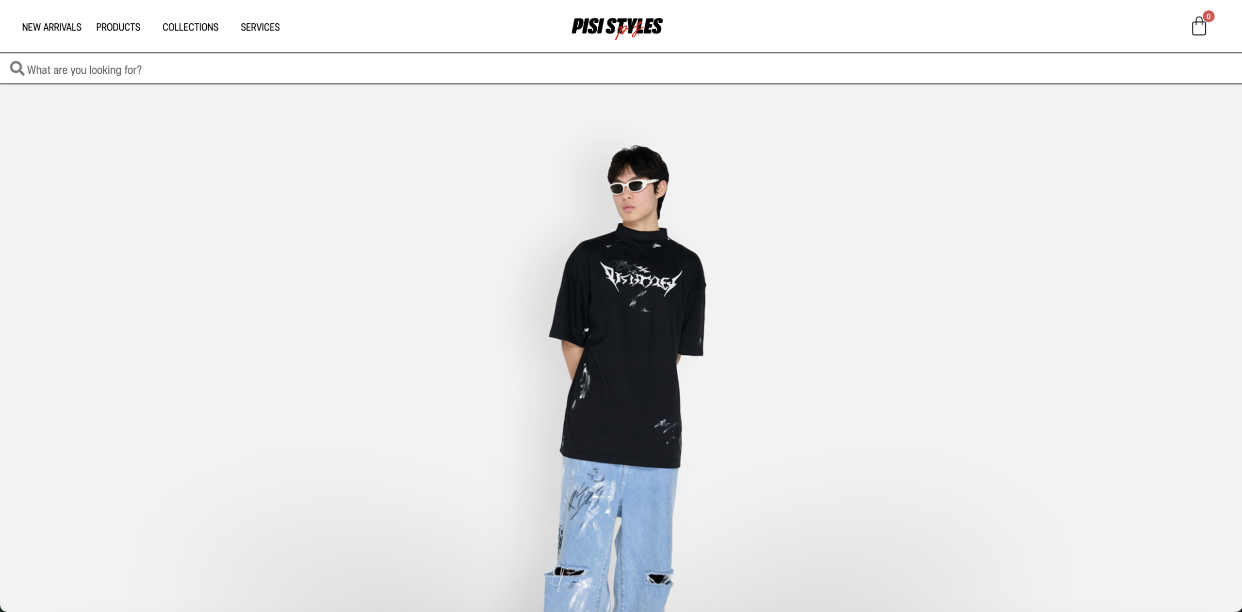 PISI STYLES Website — Oversized Street Style E-Commerce บน WordPress WooCommerce